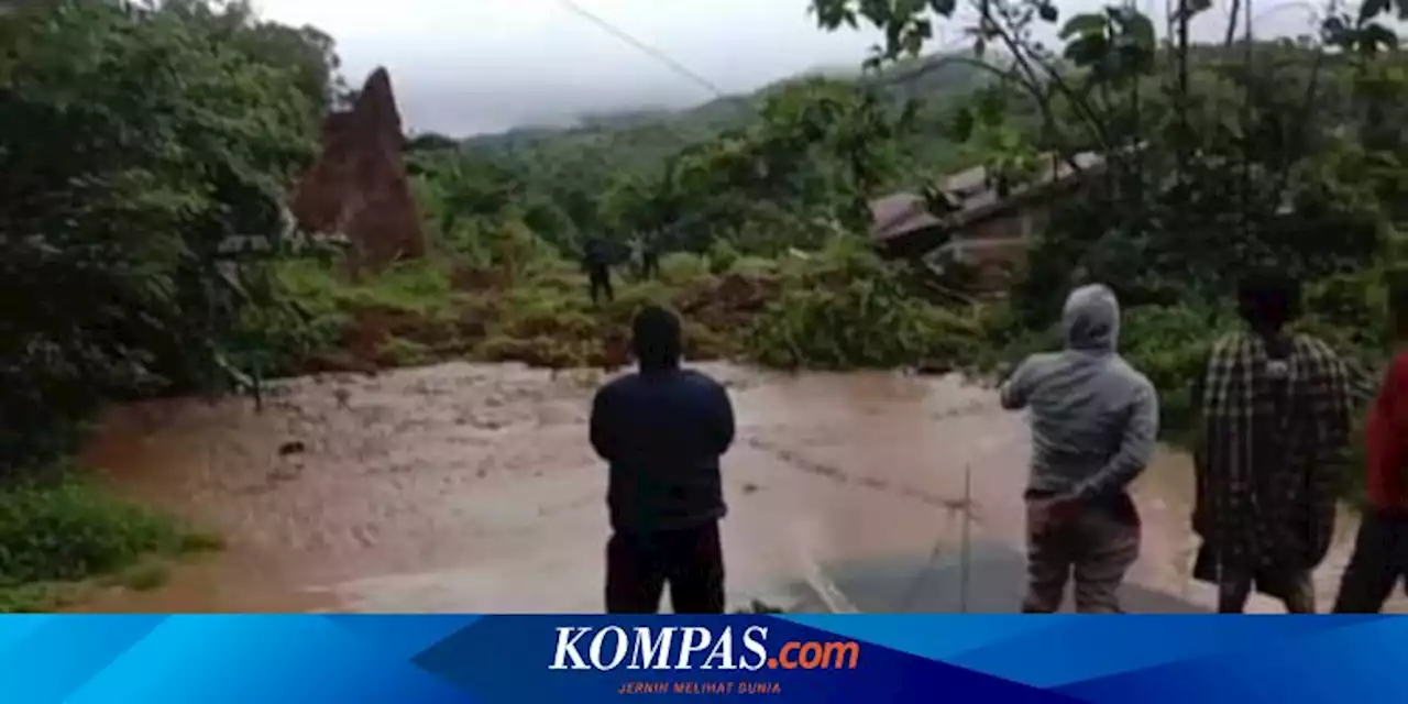 Longsor di Maros Sulsel Timbun 4 Rumah, 10 Orang Selamat dan 6 Orang Hilang