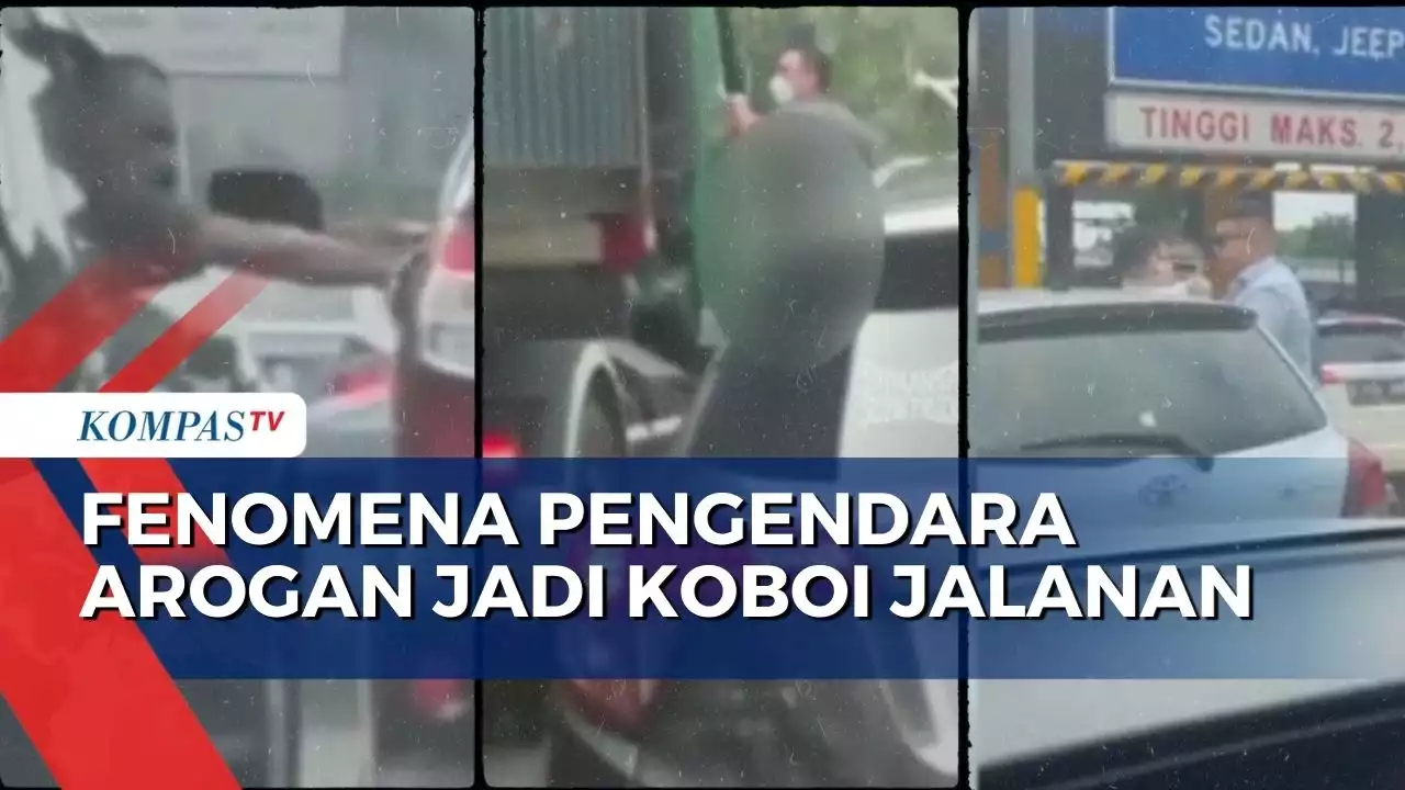 Aksi Pengendara Arogan Jadi Koboi di Jalan: Todong Senjata hingga Aniaya Pengendara Lain