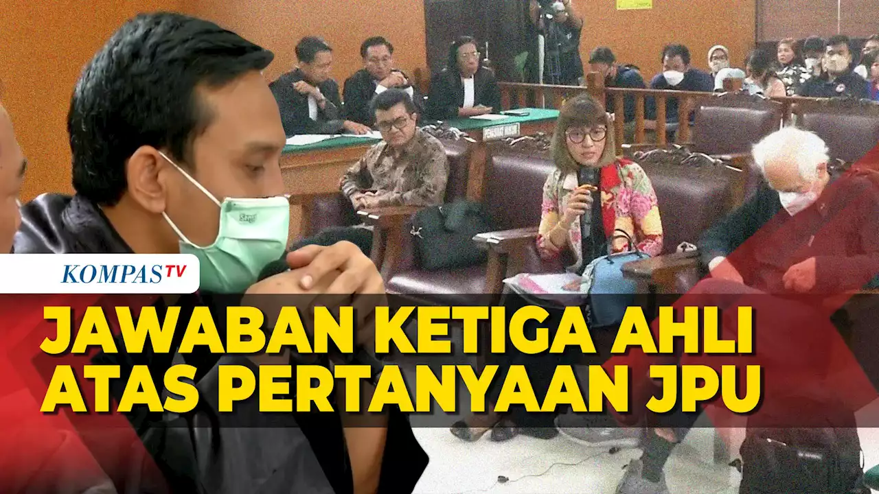 [FULL] Jawaban 3 Ahli Meringankan atas Pertanyaan JPU soal Pribadi Bharada Eliezer