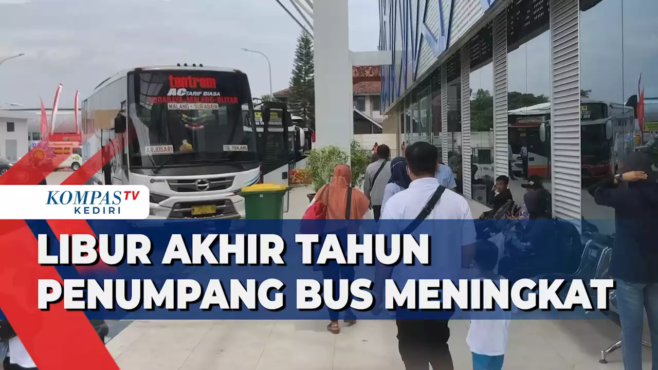 Libur Akhir Tahun, Penumpang di Terminal Patria Blitar Meningkat