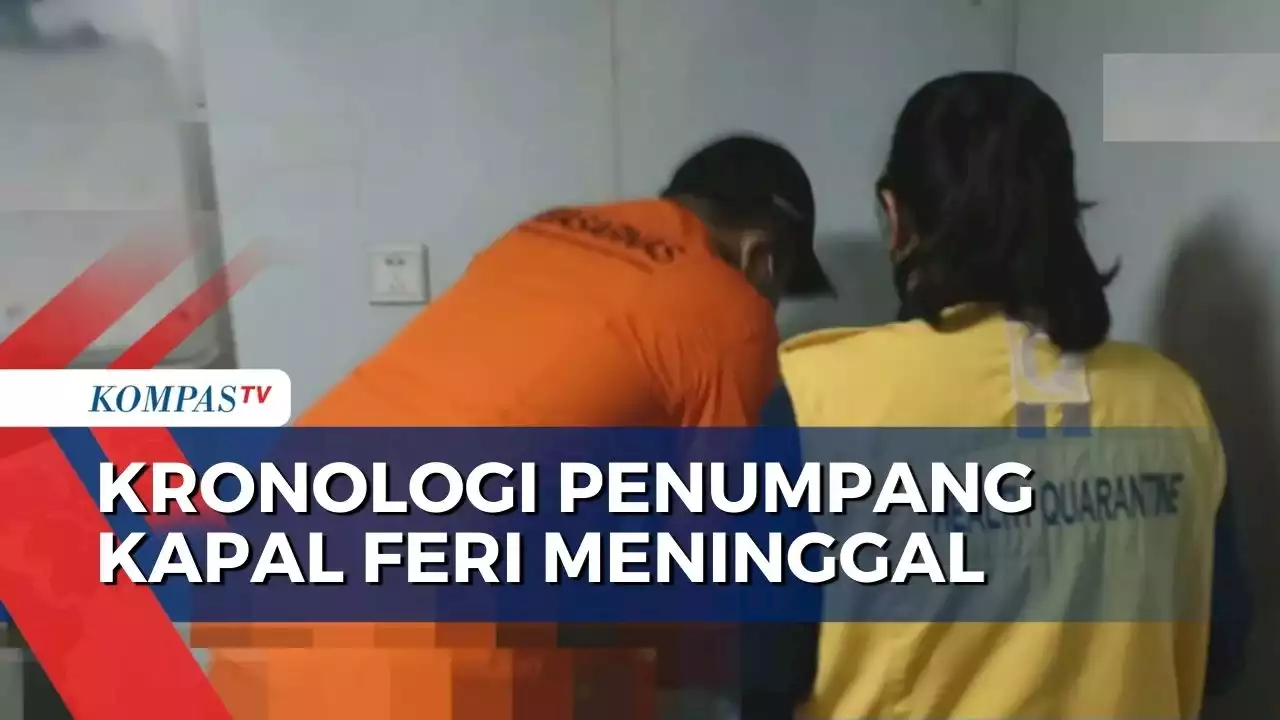 Sesak Napas dan Asam Lambung, Penumpang Kapal Feri Meninggal Dunia