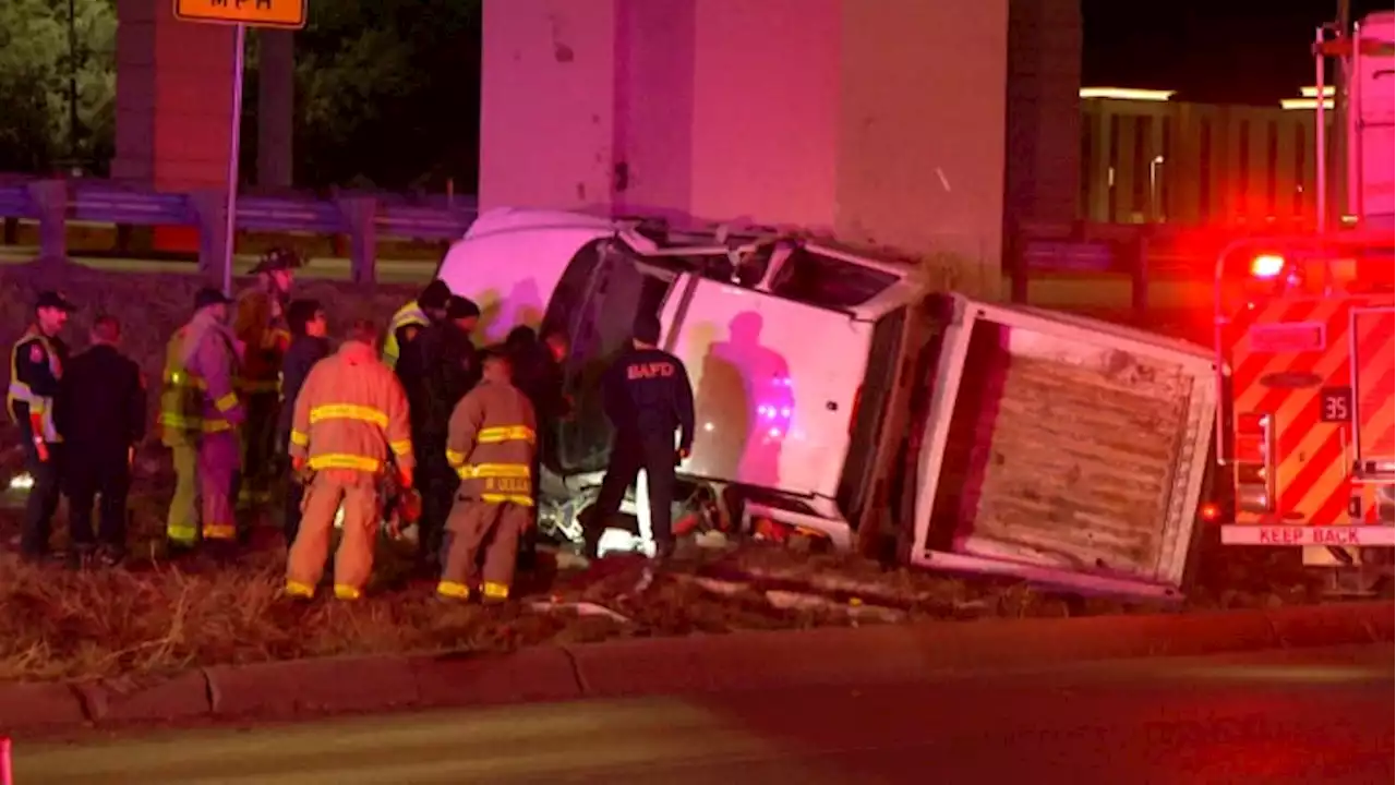 Man extracted from vehicle by firefighters after rollover crash on far West Side