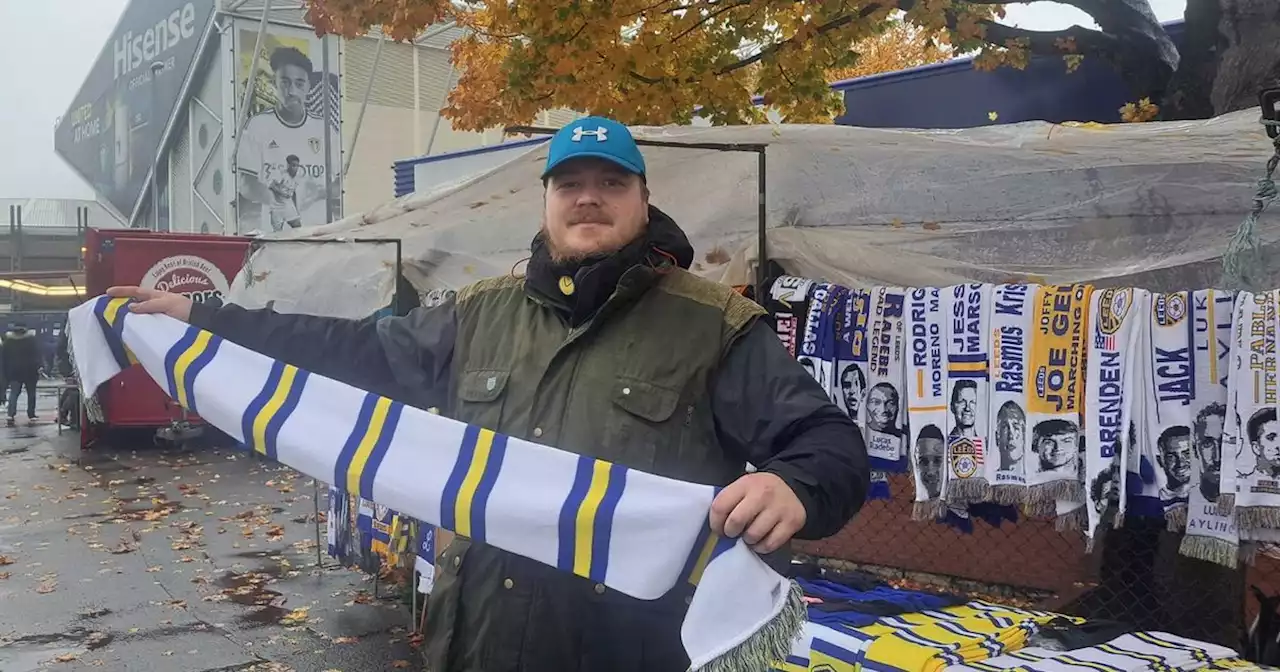 Unofficial Leeds United sellers on half and half scarf sales and manic 'riots'