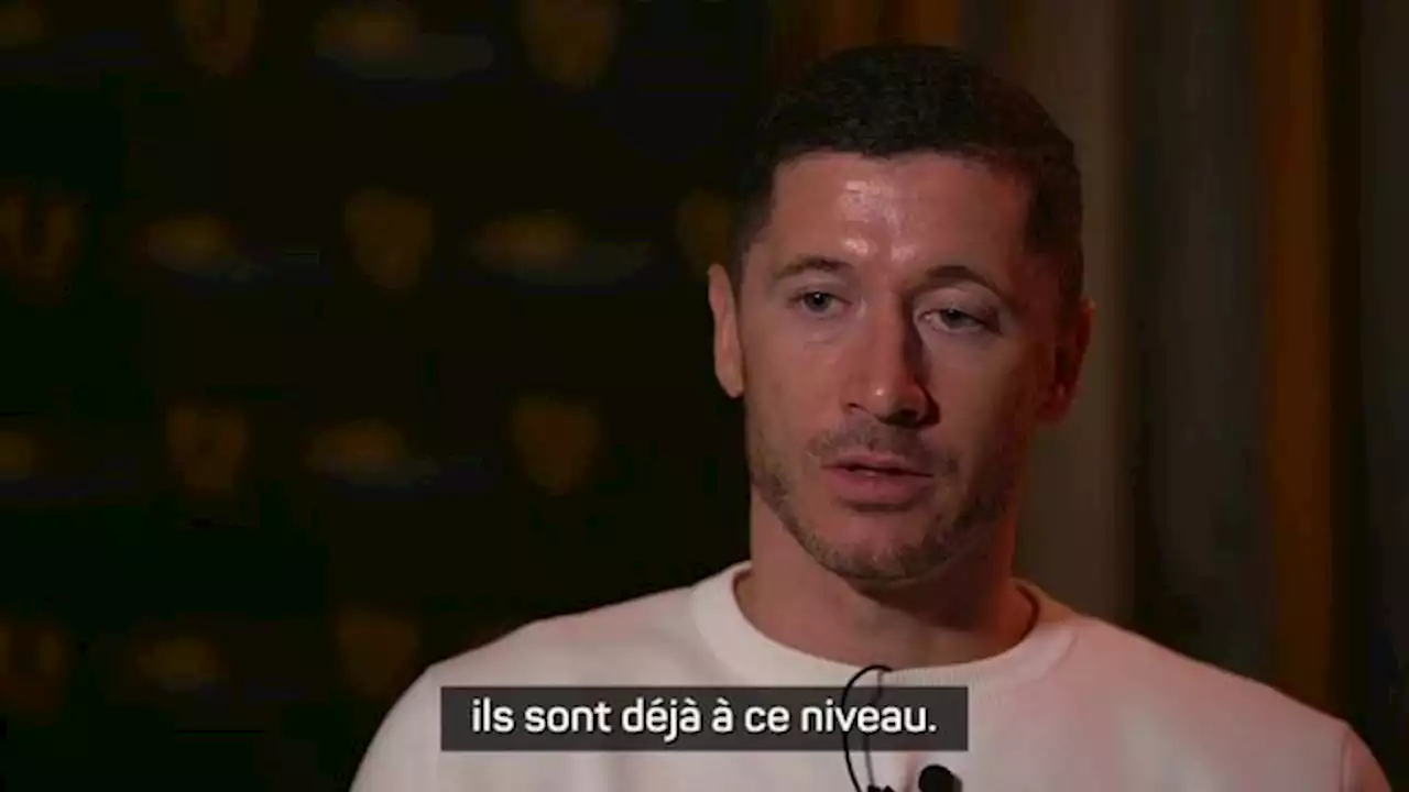 Robert Lewandowski (FC Barcelone) : « Kylian Mbappé et Erling Haaland sont incroyables »