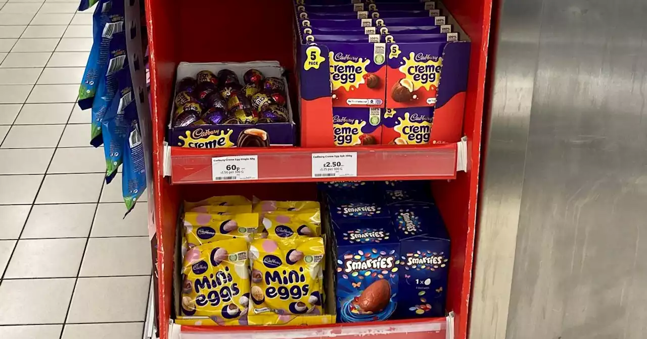 Outrage as Easter eggs hit supermarket shelves on Boxing Day