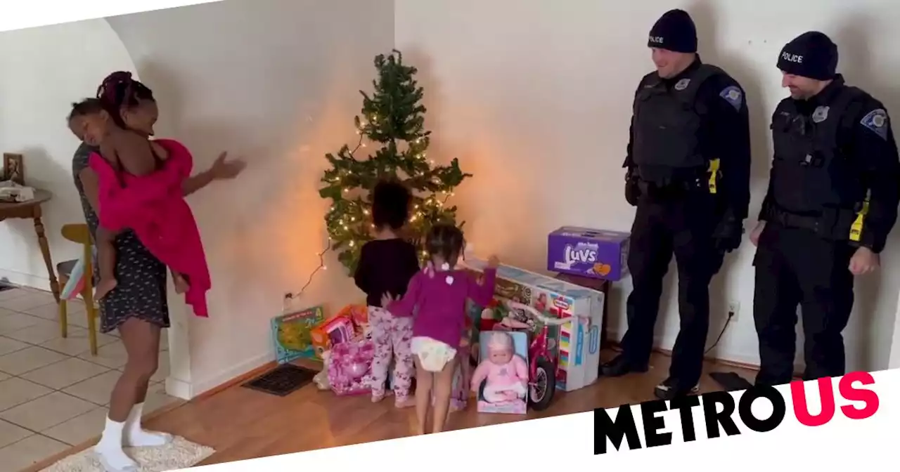 Cops save Christmas by replacing gifts stolen by ‘true life Grinch’