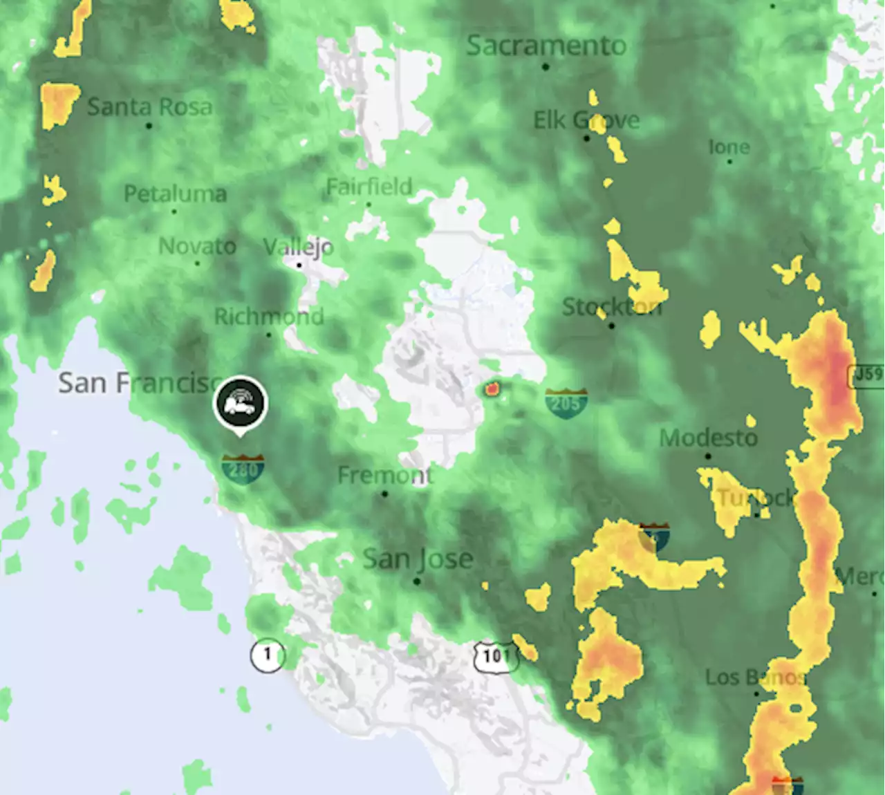 Bay Area Storm: Flood Watch, Wind Advisory, High Surf