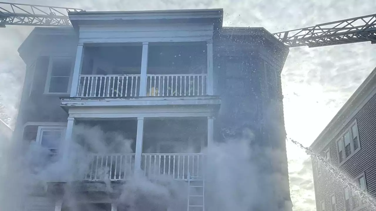 Several Residents Rescued From Fire in 3-Story Building in Dorchester