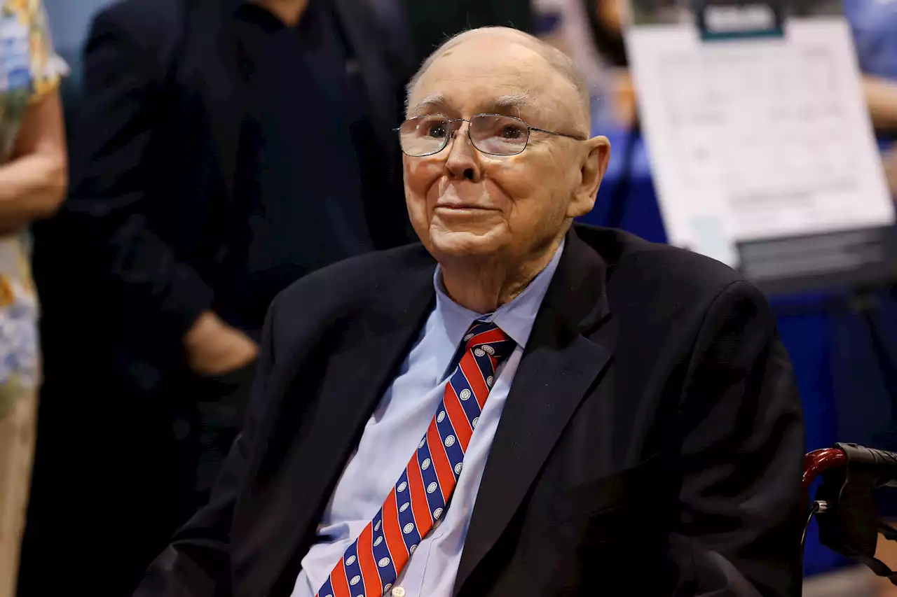 Stop Complaining, Says Billionaire Investor Charlie Munger: ‘Everybody's Five Times Better Off Than They Used to Be'