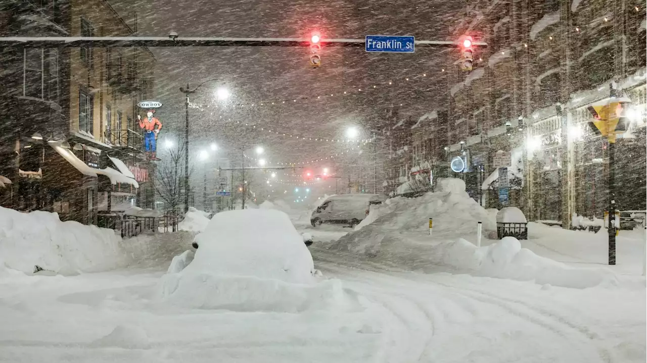 Buffalo tries to clear the roads after the Christmas weekend's deadly winter storm