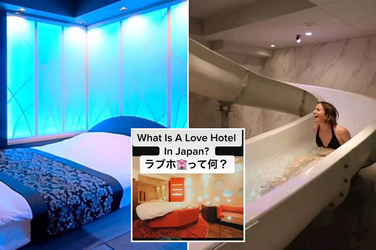 Inside Japan’s ‘love hotels,’ featuring mirrored ceilings and slides