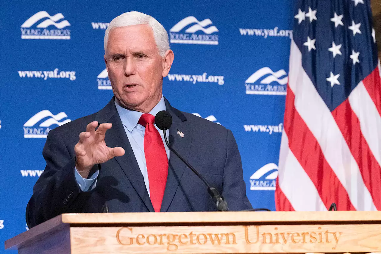 Mike Pence FEC ‘filing’ dismissed by spokesman as fake while former VP weighs 2024 run