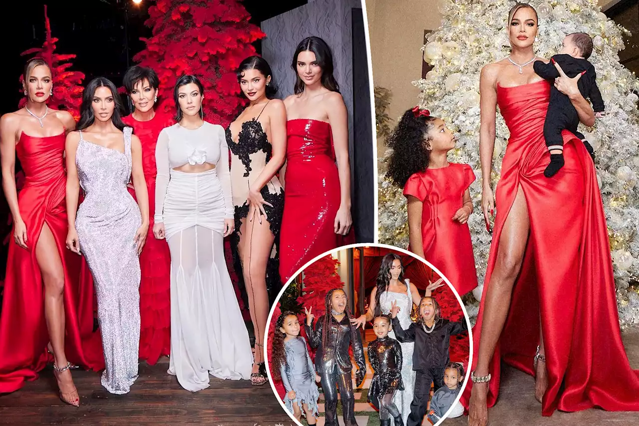 Kardashian Christmas party 2022: The famous family’s most festive looks