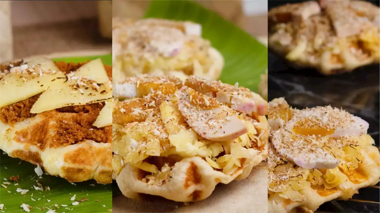 Try kakanin-inspired bibingka waffles from this Pasig City bakery