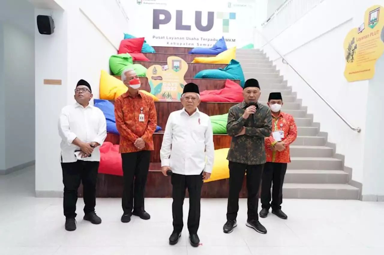 Wapres Resmikan Enam PLUT KUMKM Dari Semarang Hingga Maros Sulsel |Republika Online