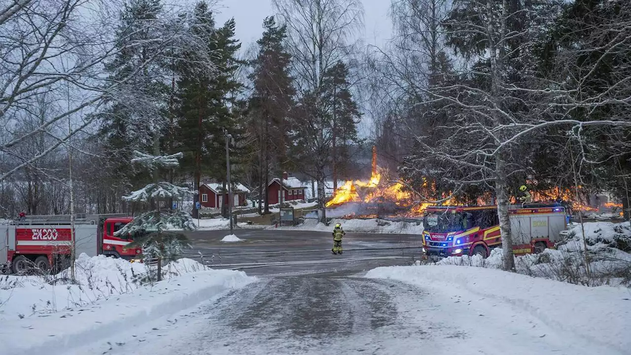 Misstänkt för kyrkobrand i Finland död