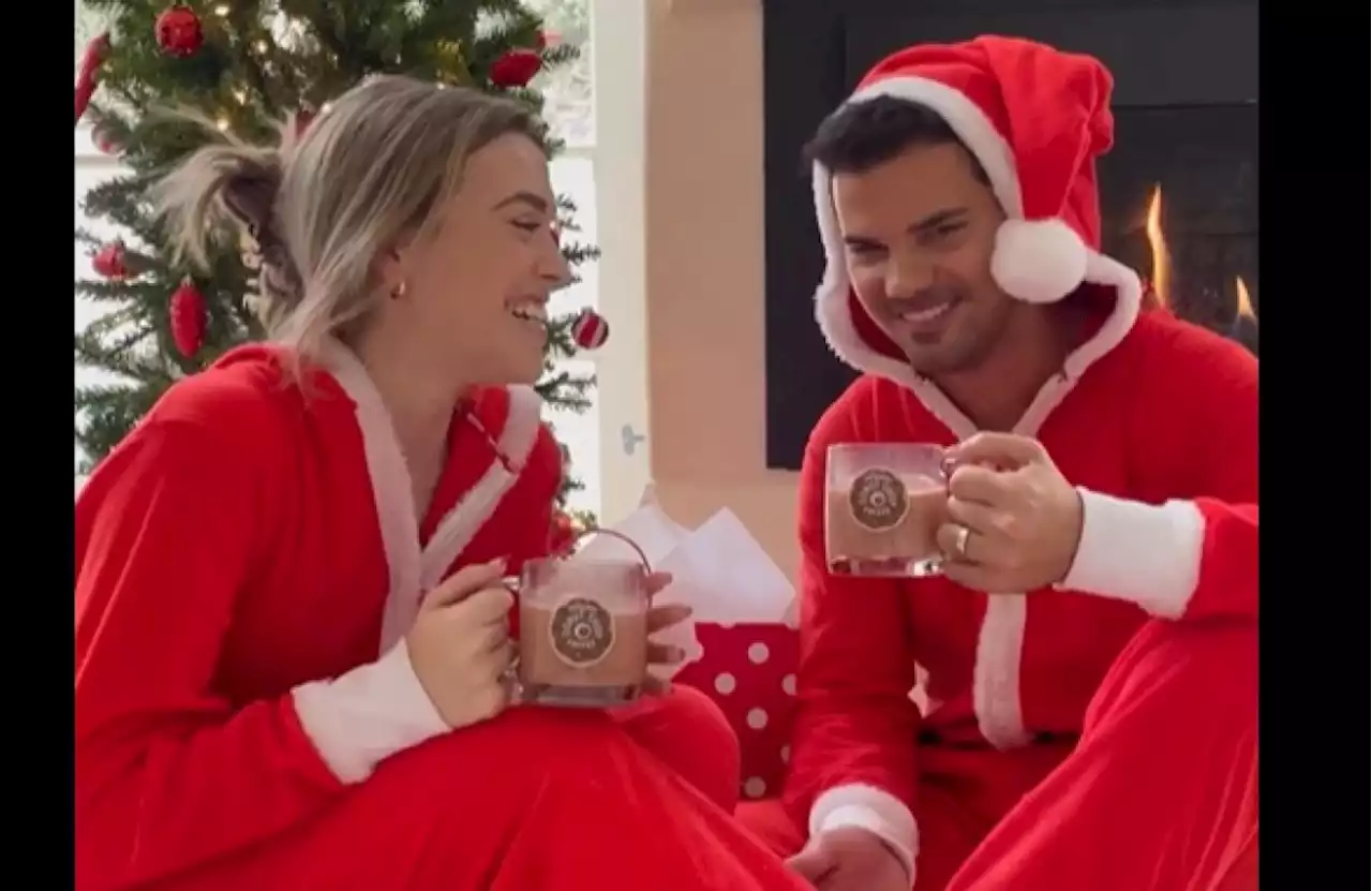 Bintang Twilight, Taylor Lautner Merayakan Natal Pertama Bersama Istrinya, Taylor Dome