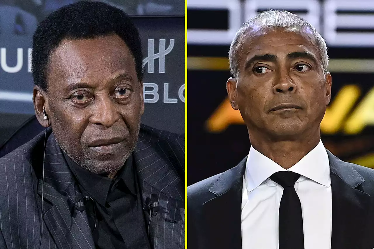 Romario puts years of rift aside to wish Pele well as Brazil icon battles for his health