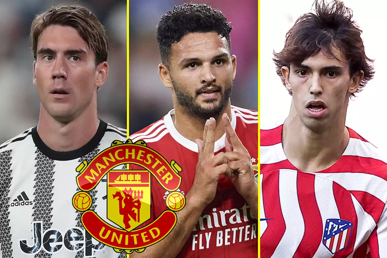 Vlahovic and Ramos two strikers linked with Man United as they miss out on Gakpo