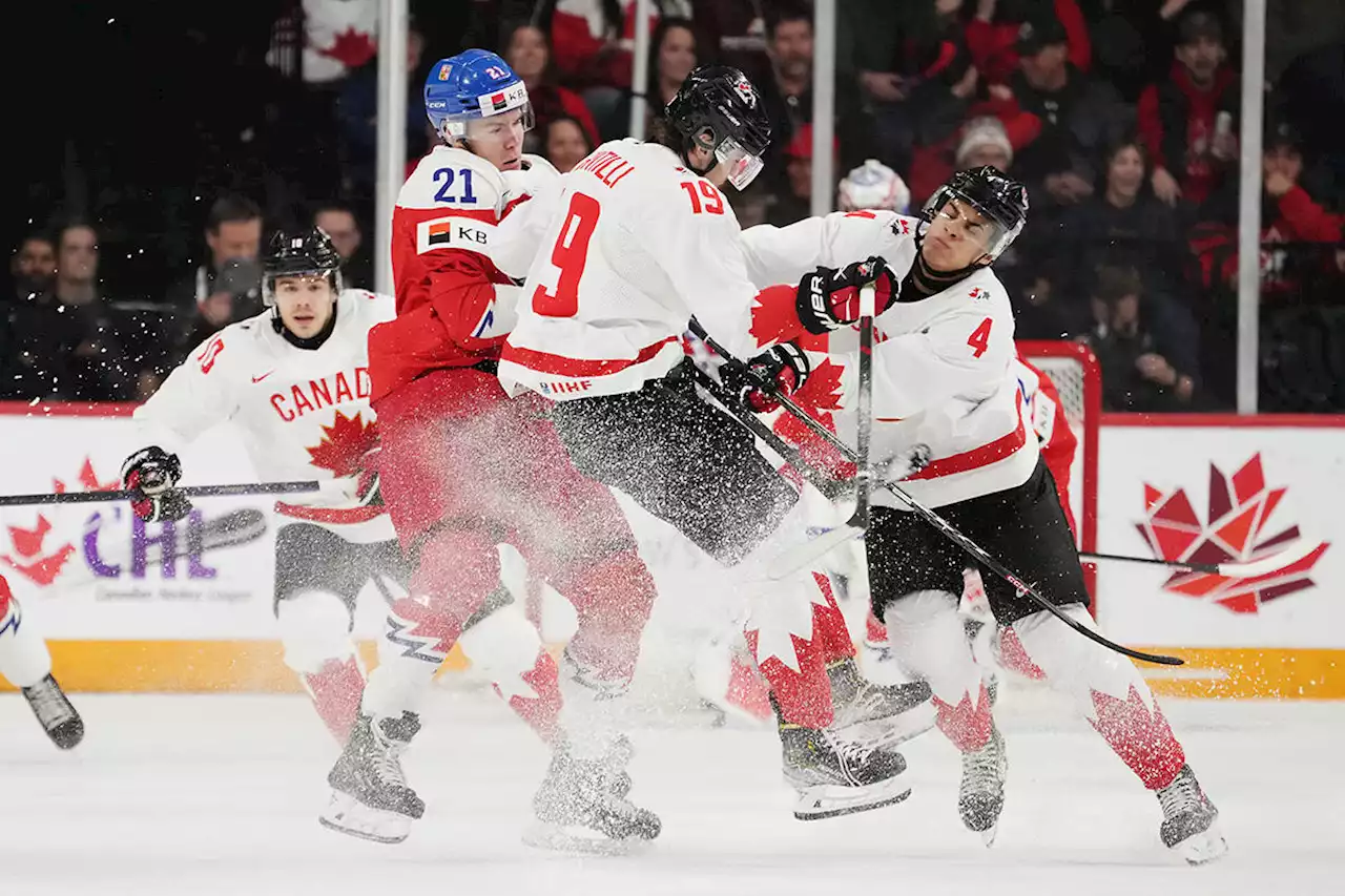 Czechs stun Canada 5-2 at world junior men’s hockey championships - Terrace Standard