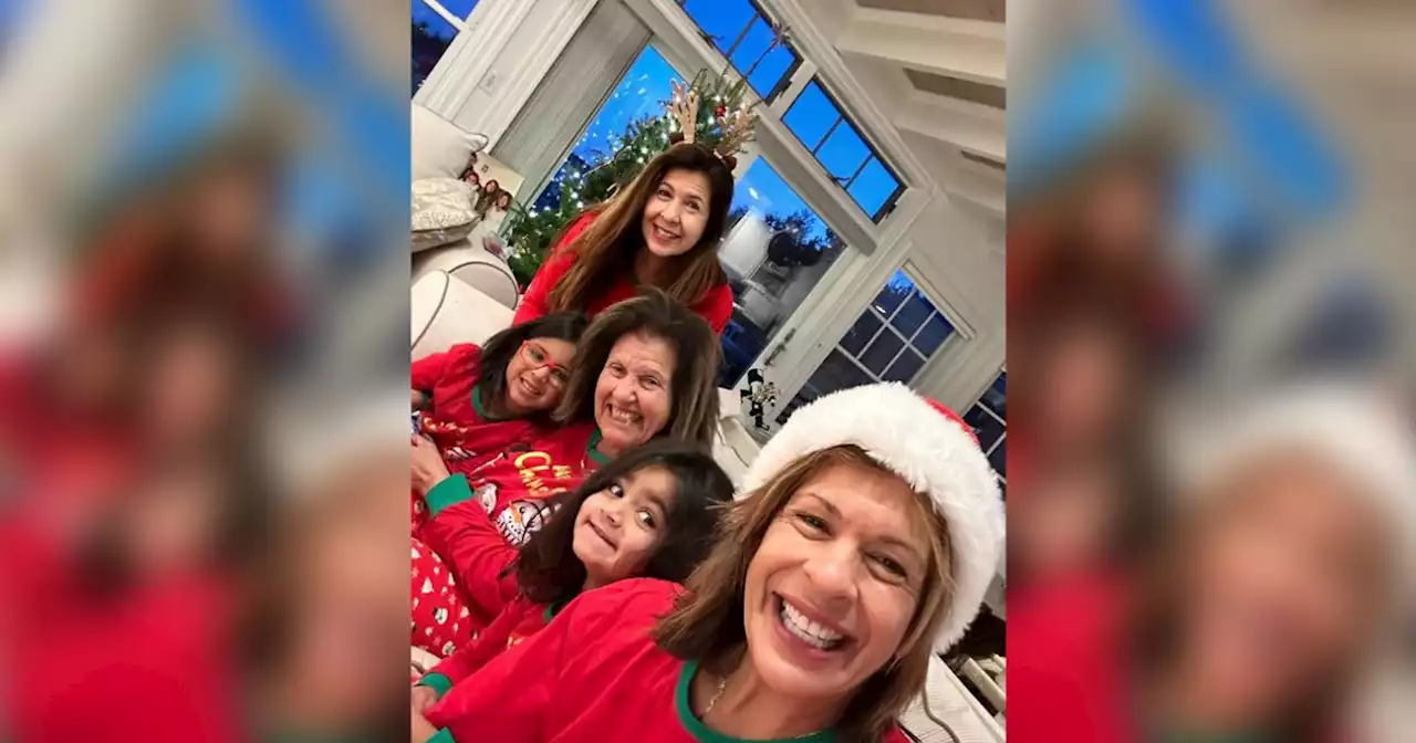 Hoda Kotb shares a glimpse into her Christmas pajama party with her girl gang