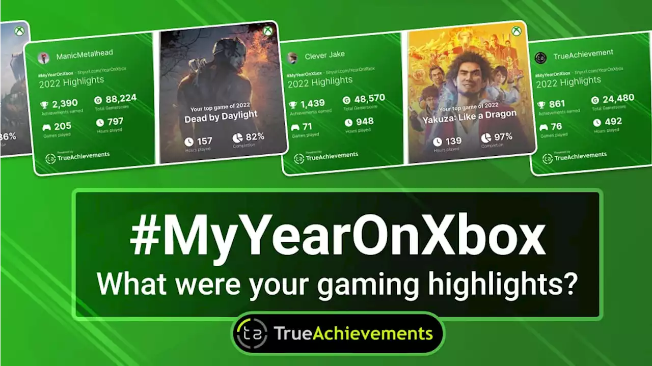 #MyYearOnXbox