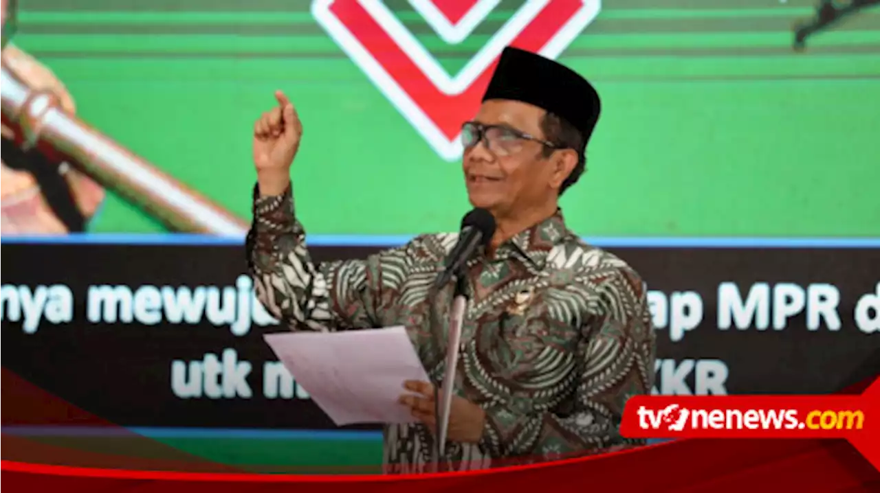 Mahfud MD Sebut Tragedi Kanjuruhan yang Tewaskan 135 Bukan Pelanggaran HAM Berat