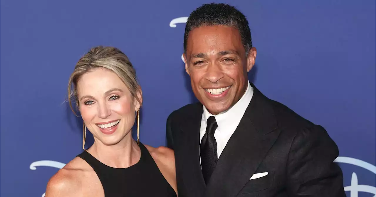 GMA3’s Amy Robach and T.J. Holmes Spotted Getting Cozy at the Airport