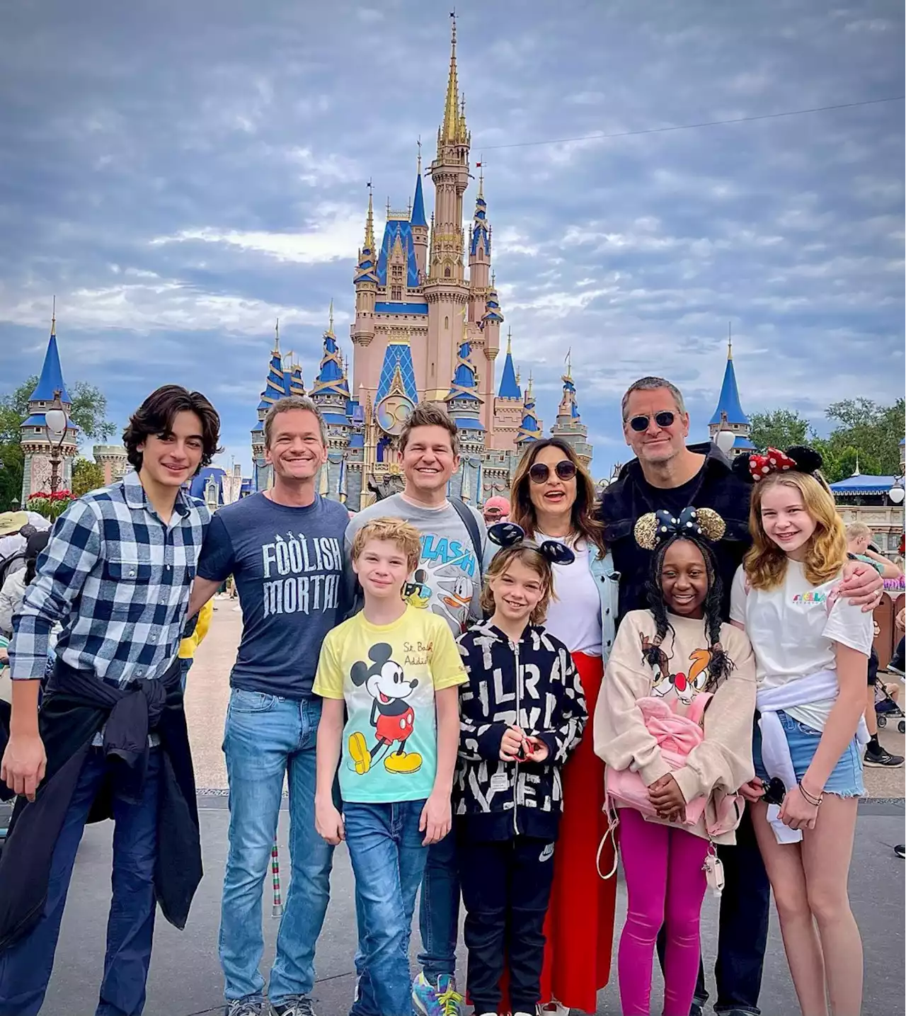 Neil Patrick Harris and Mariska Hargitay's Families Team Up at Disney World