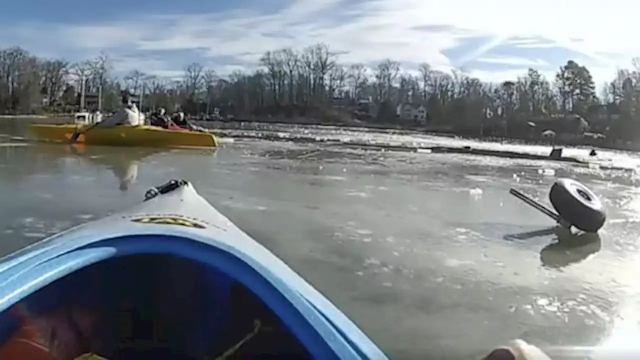 Father-and-son kayakers help rescue downed pilot