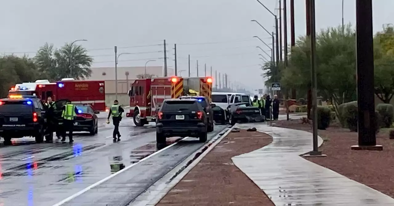 Child dead, five others hospitalized after crash near 107th Avenue and Roosevelt