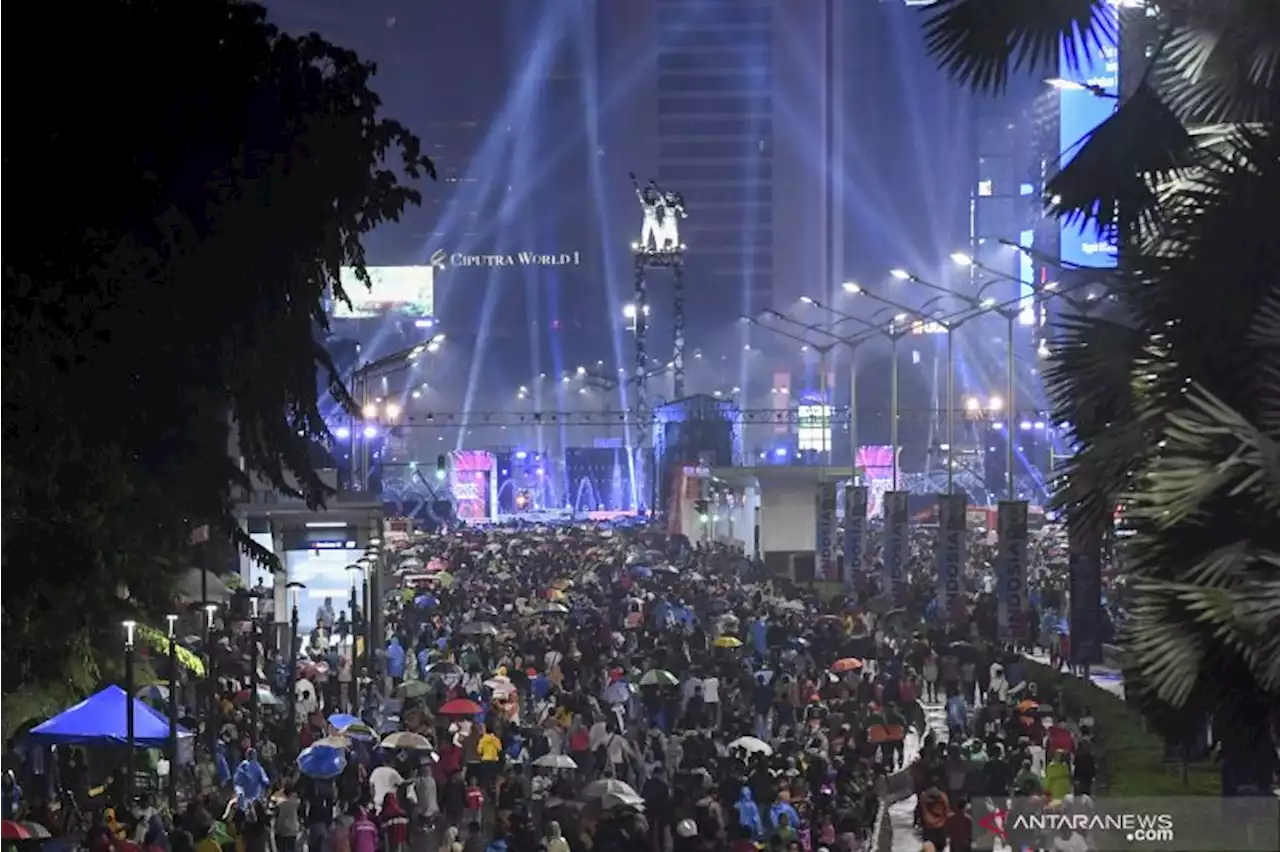 Polda Metro sterilkan Sudirman-Thamrin pada malam Tahun Baru 2023