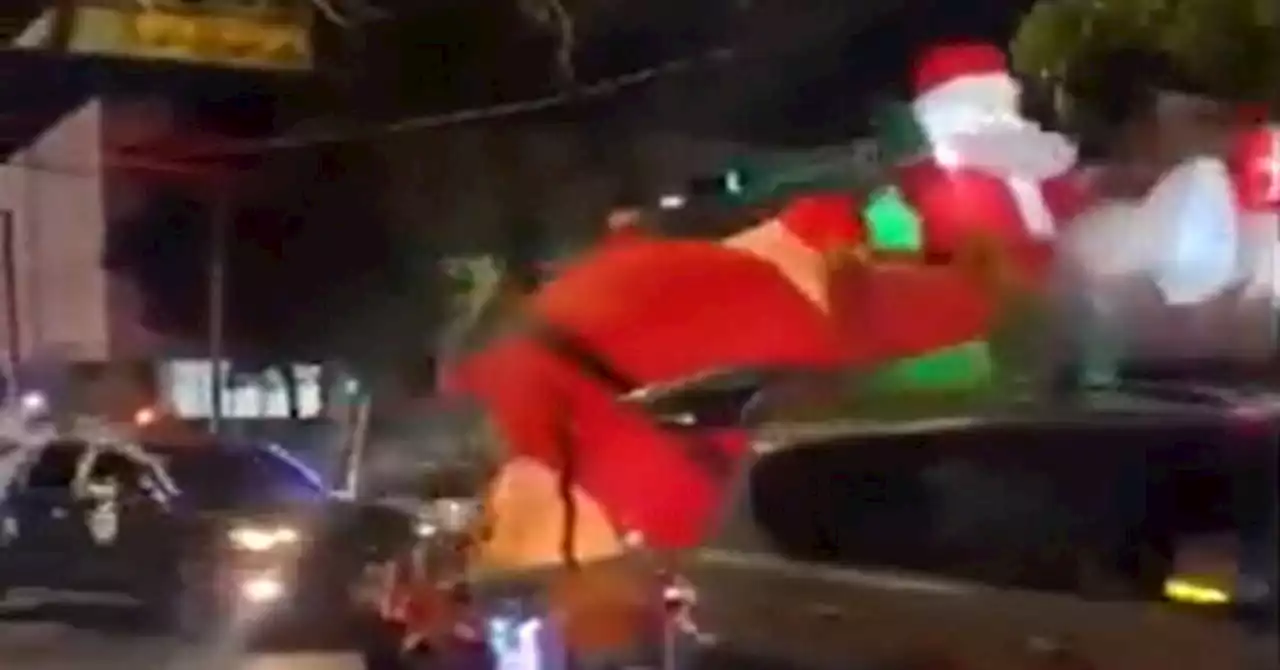 VIDEO: Terrorist Cartel Hosts Christmas Parade in Mexican State Capital