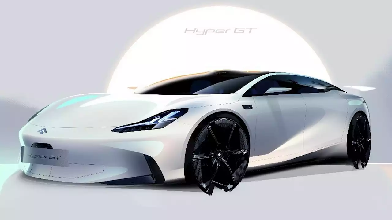 GAC Aion Hyper GT Looks Slick In Official Sketches | Carscoops