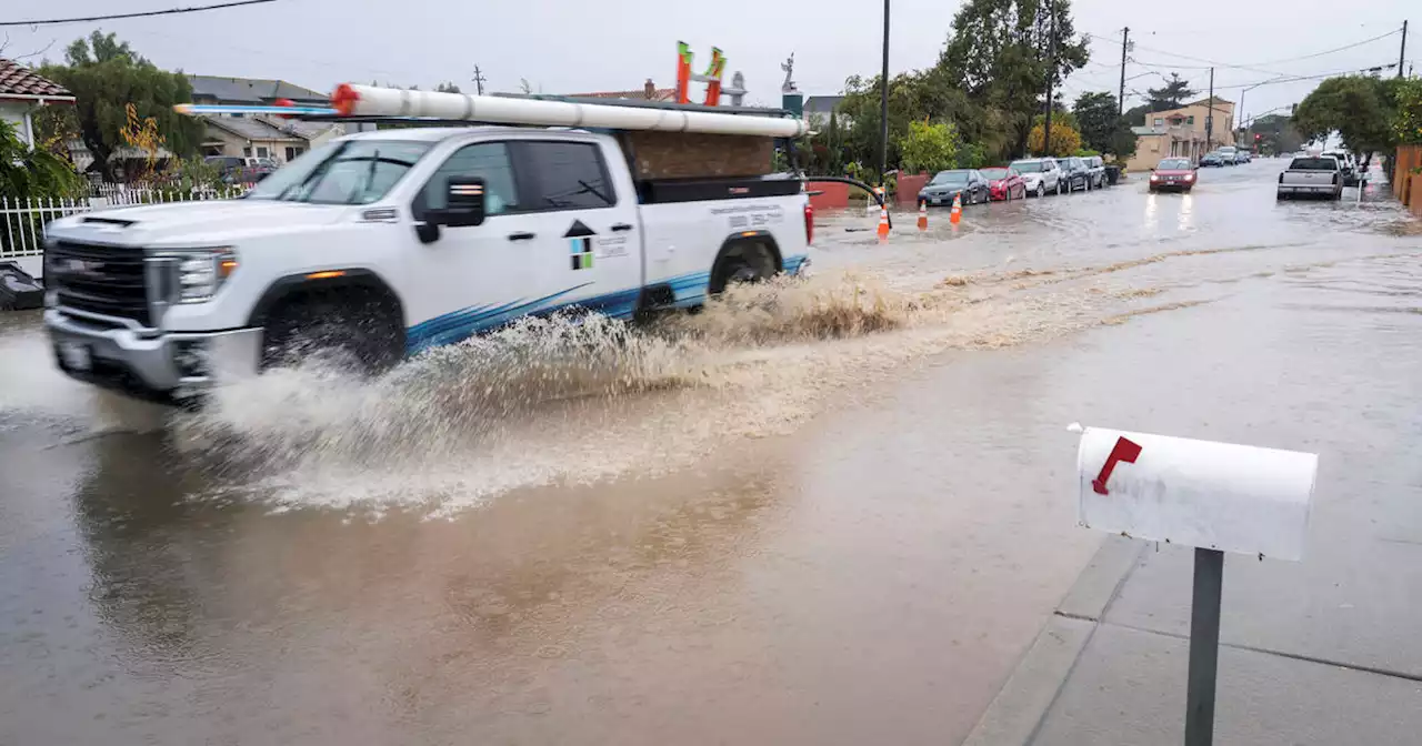 Atmospheric river brings flooding, power outages to West Coast