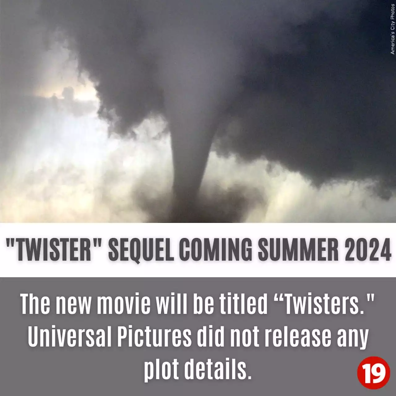 ‘Twister’ sequel coming summer 2024