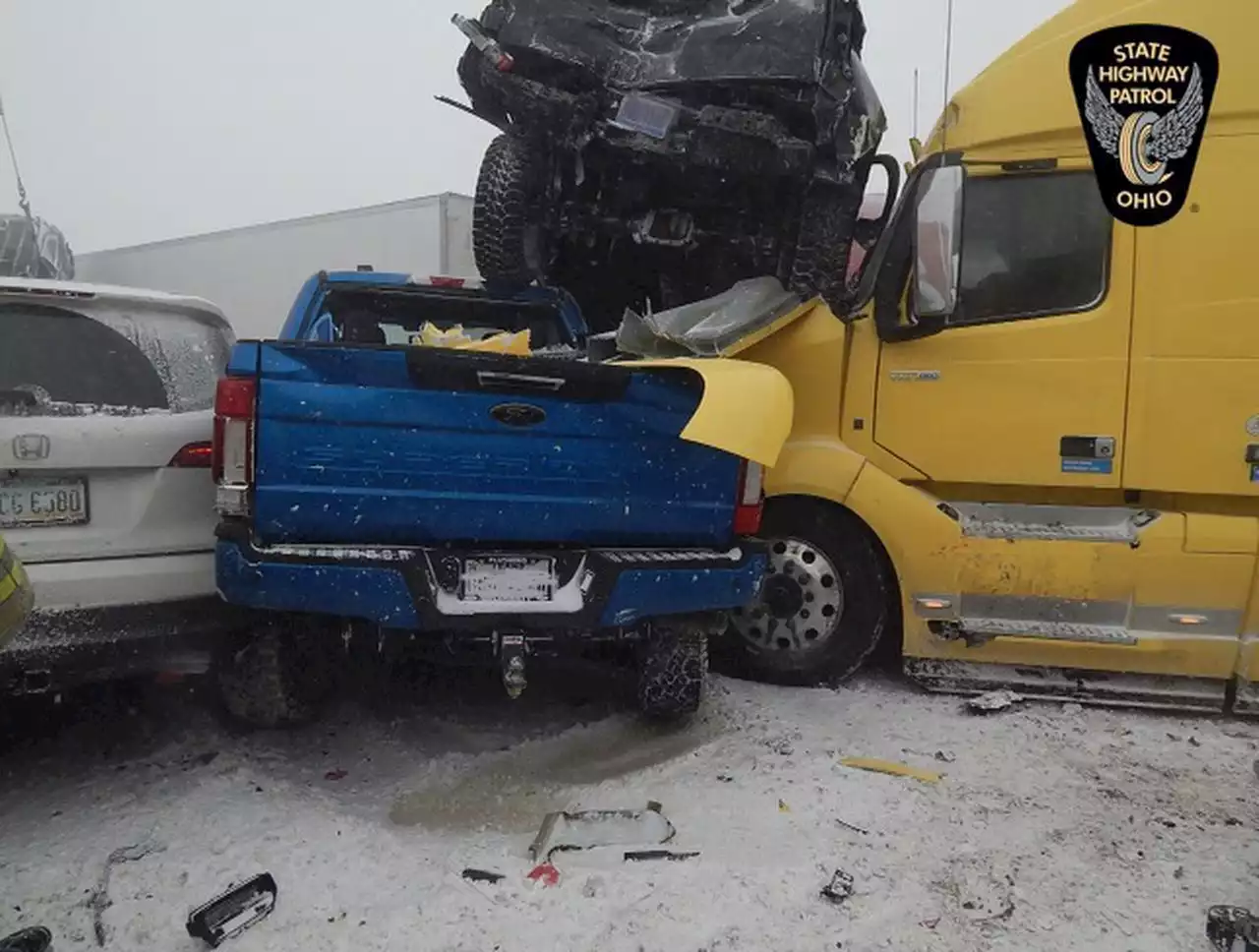 Cleveland man one of four victims in fatal, 46-vehicle crash on Ohio Turnpike