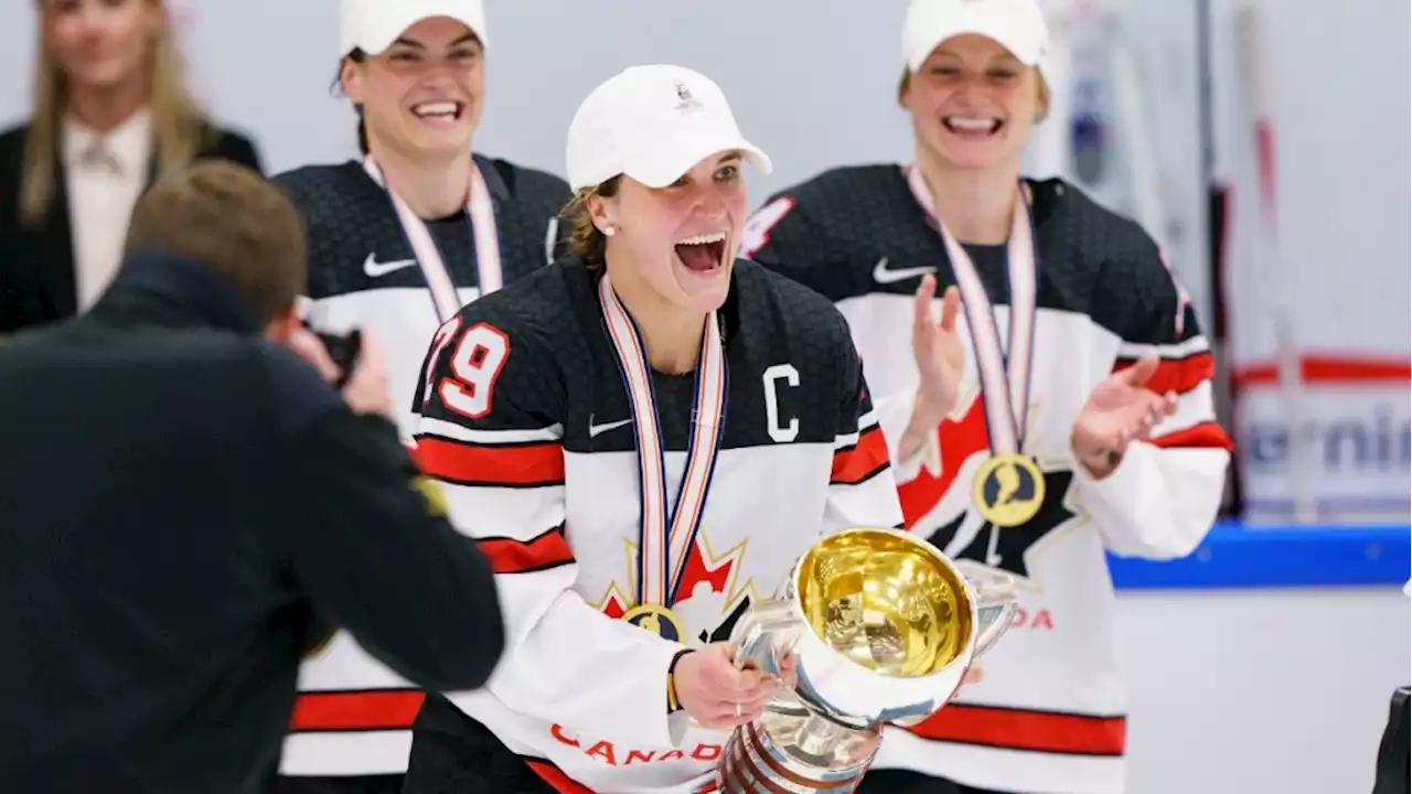 Marie-Philip Poulin voted The Canadian Press female athlete of the year for 2022