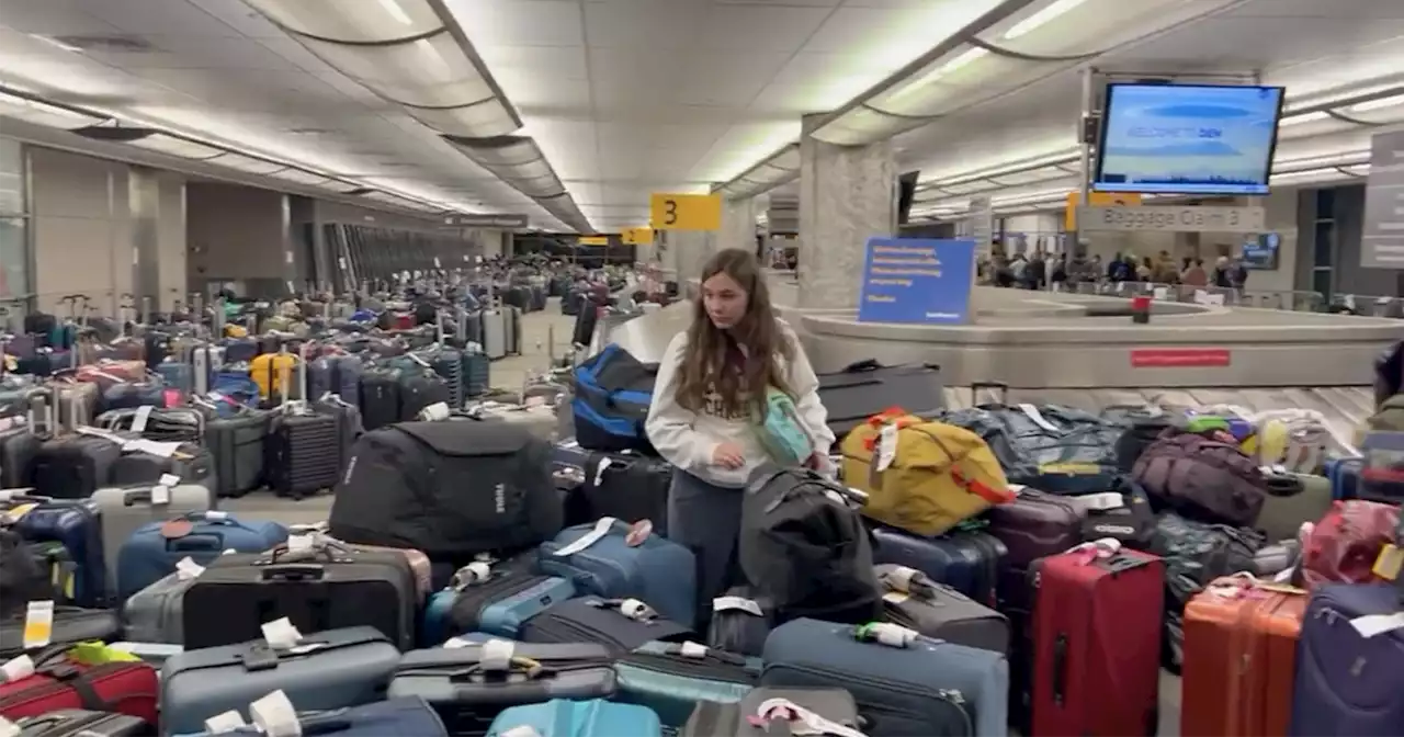 Southwest baggage woes continue days later at Denver International Airport