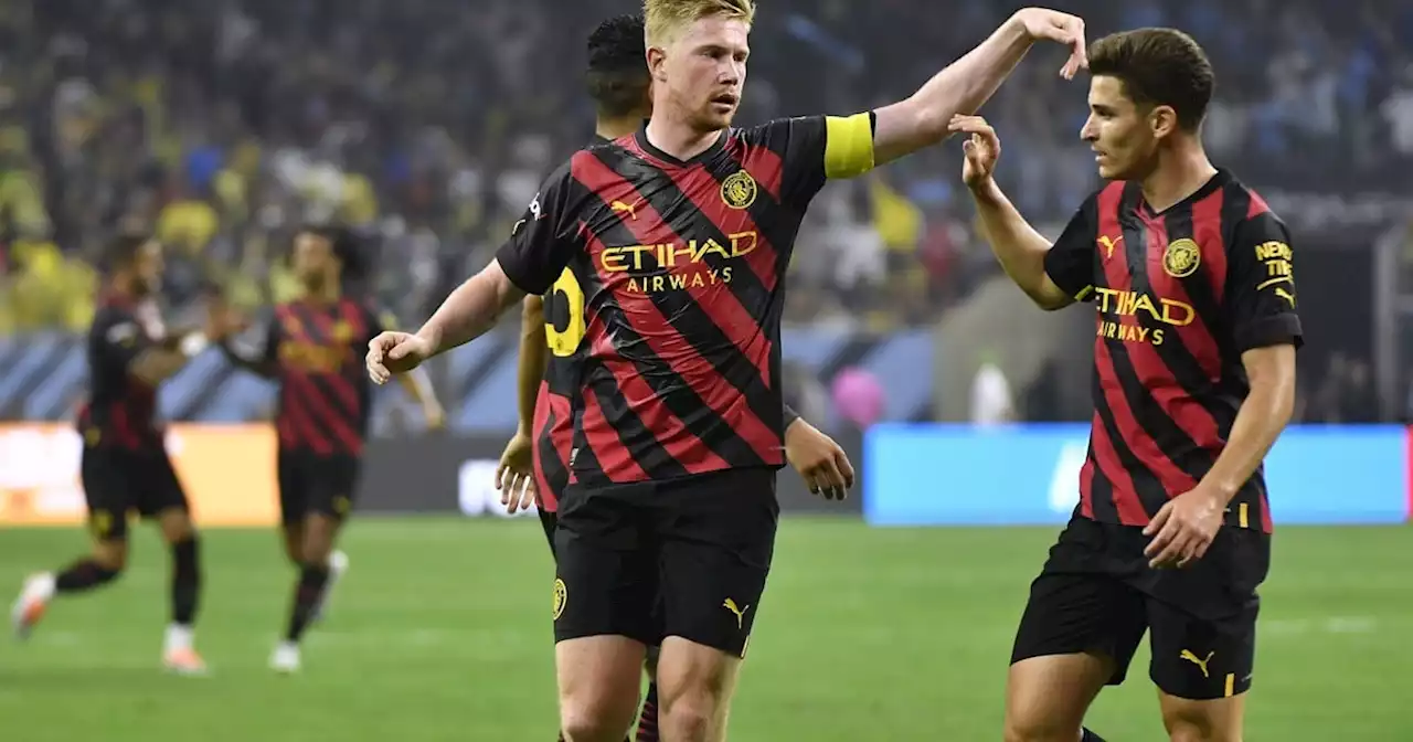 El tremendo elogio de De Bruyne a Julián Álvarez