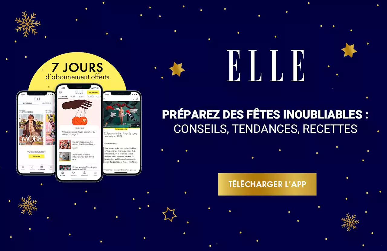 L'appli ELLE est disponible, et on vous offre sept jours d'abonnement - Elle