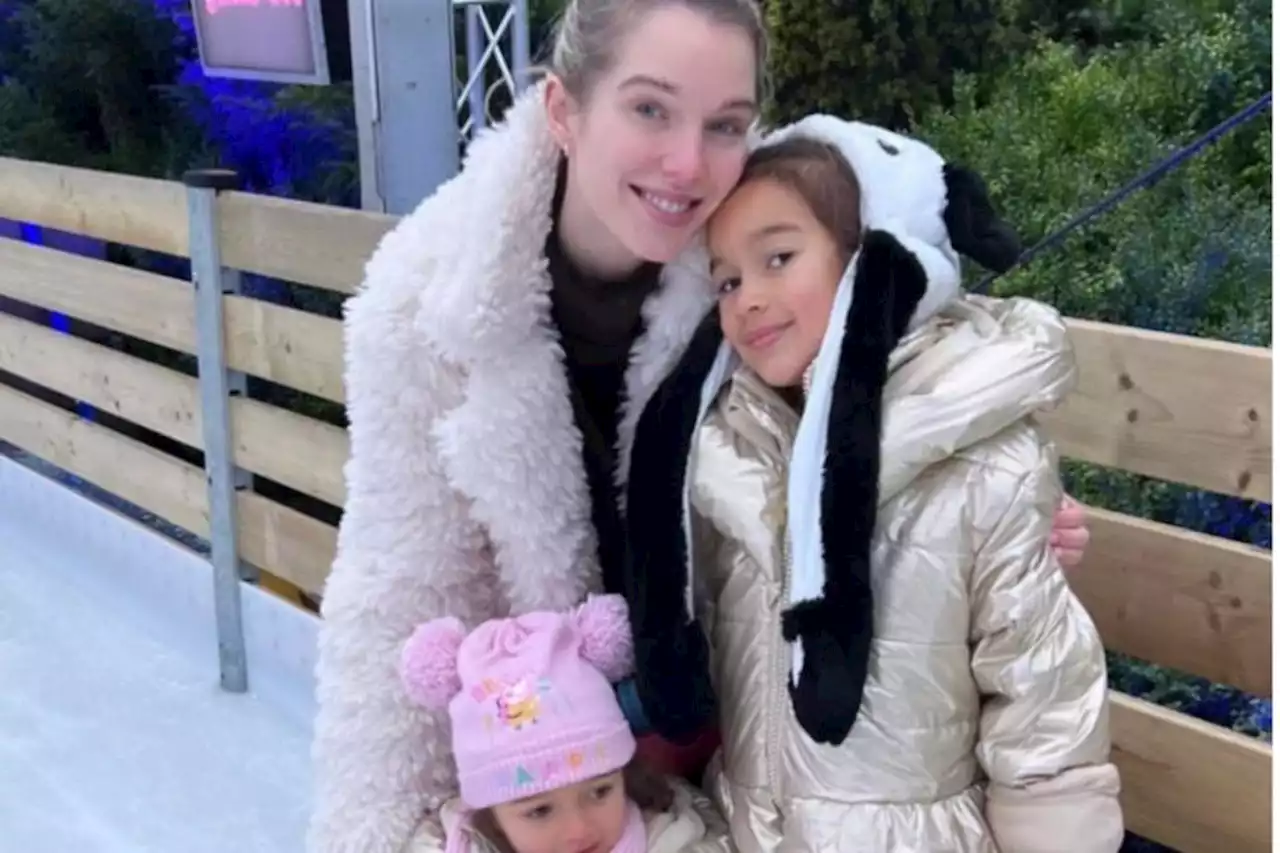 Helen Flanagan says she 'loves' Glasgow during visit to city ice rink