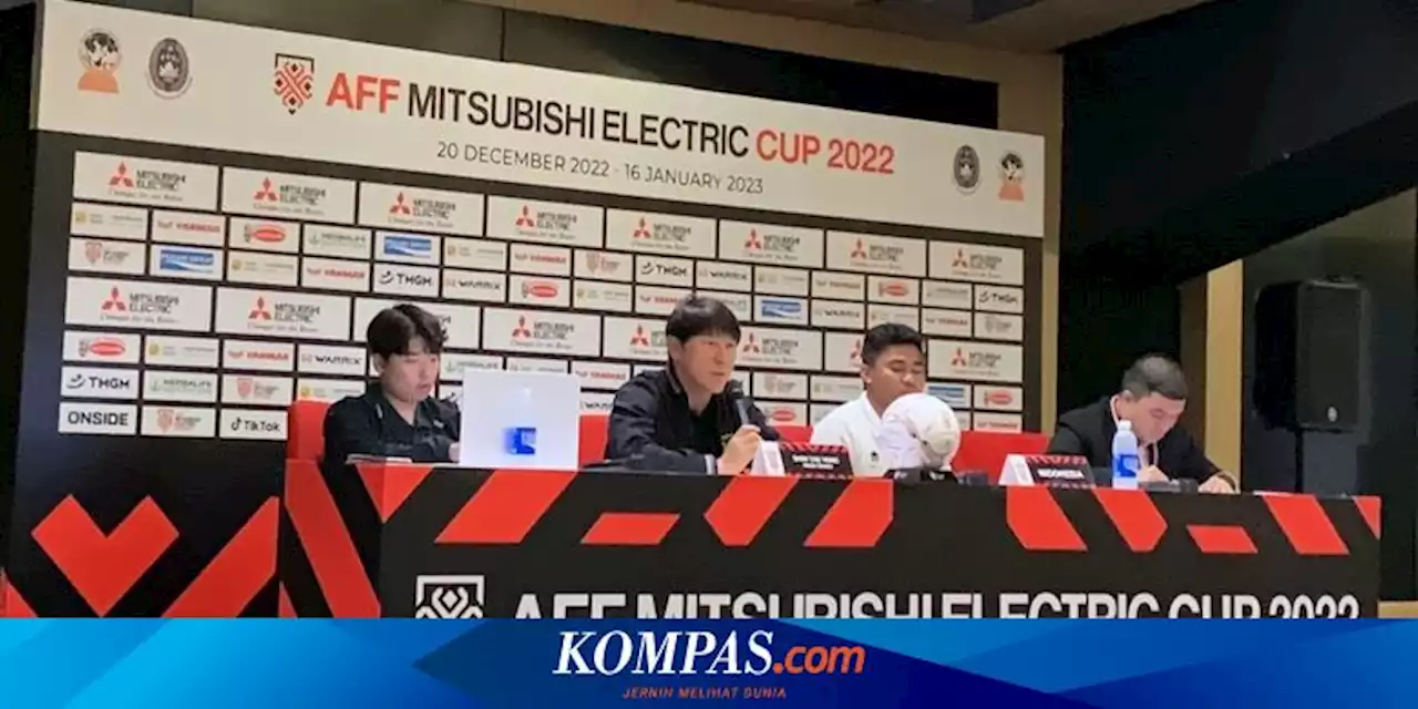 Indonesia Vs Thailand, Shin Tae-yong: Daripada Tegang, Mending Fokus