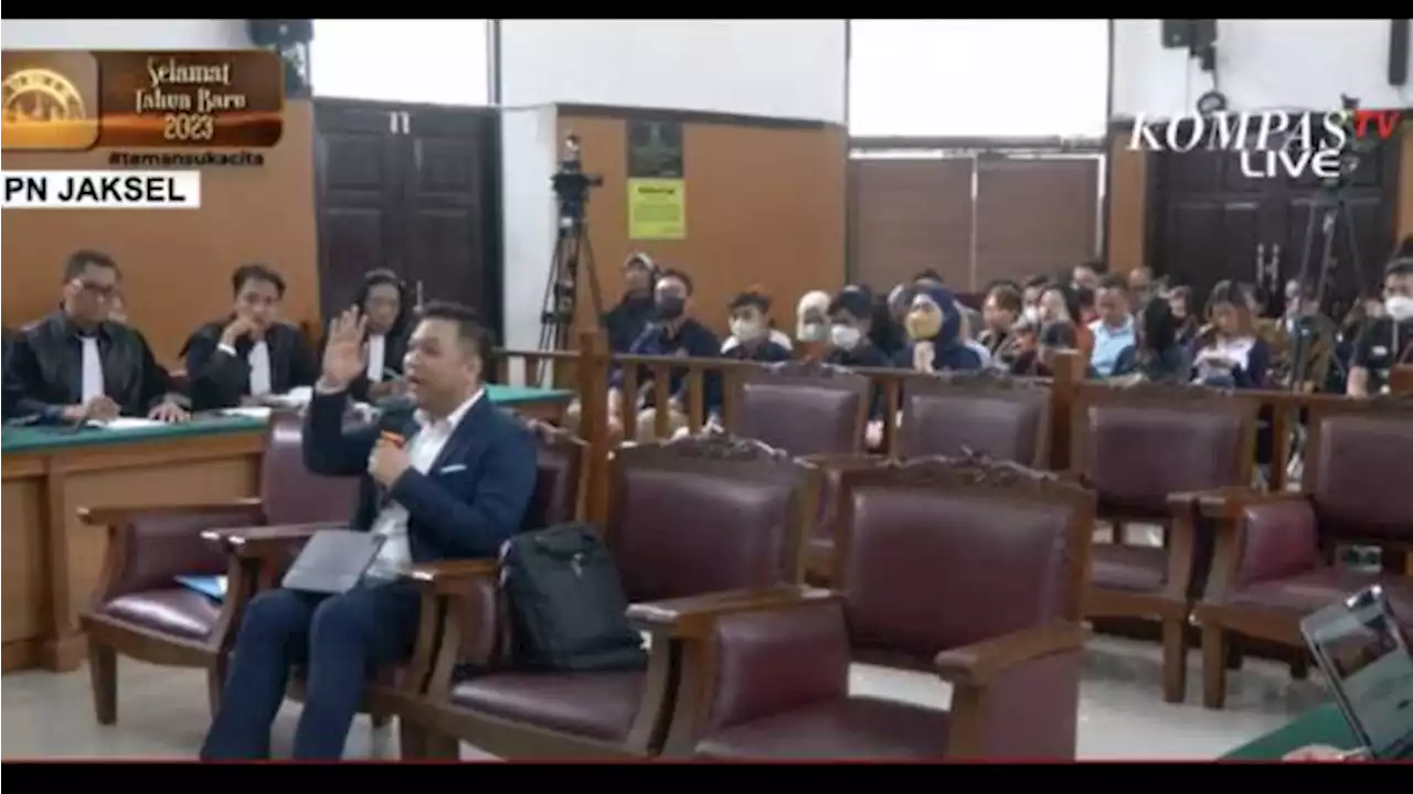 Albert Aries Pembahas RKUHP Jadi Ahli Pidana di Sidang Richard Eliezer: Saya Hadir Prodeo Probono