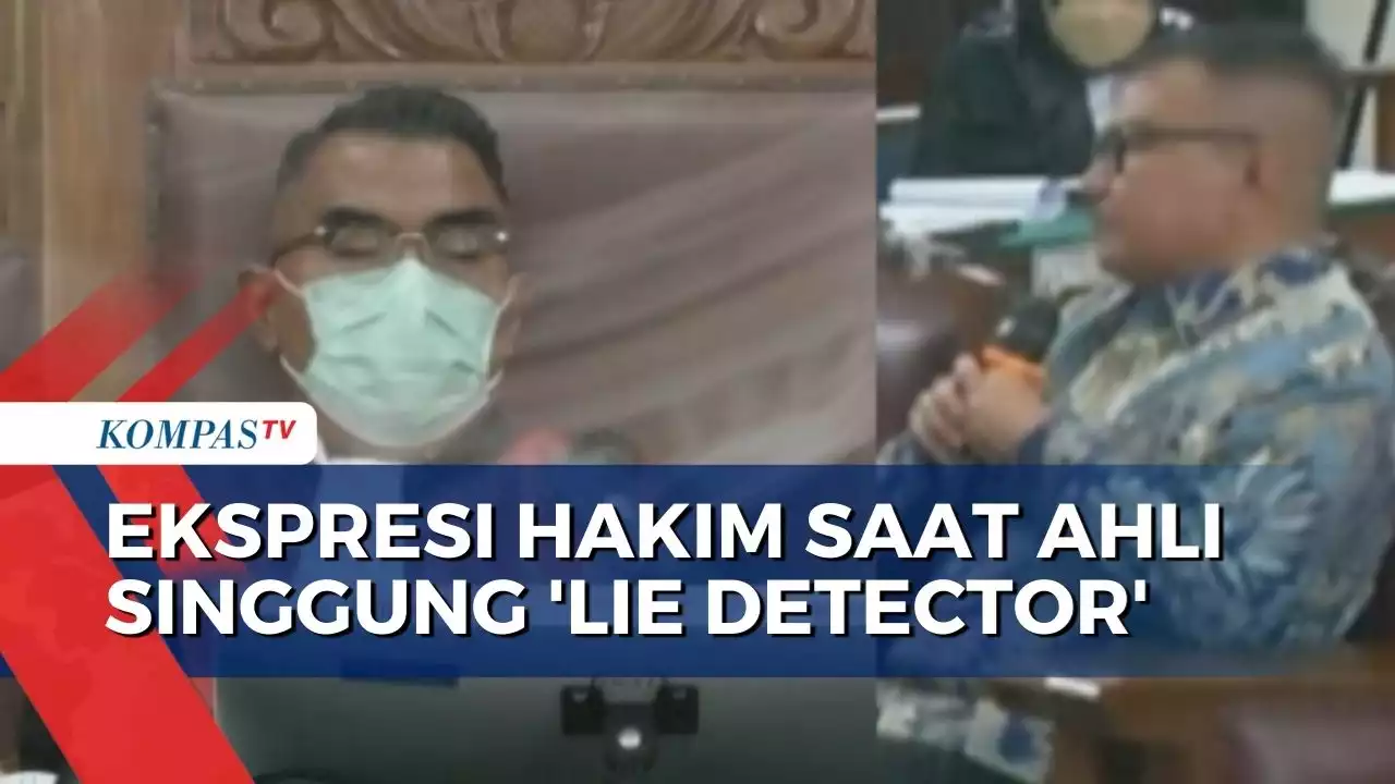 Begini Ekspresi Hakim saat Dengarkan Ahli Hukum Sambo Bahas 'Lie Detector'