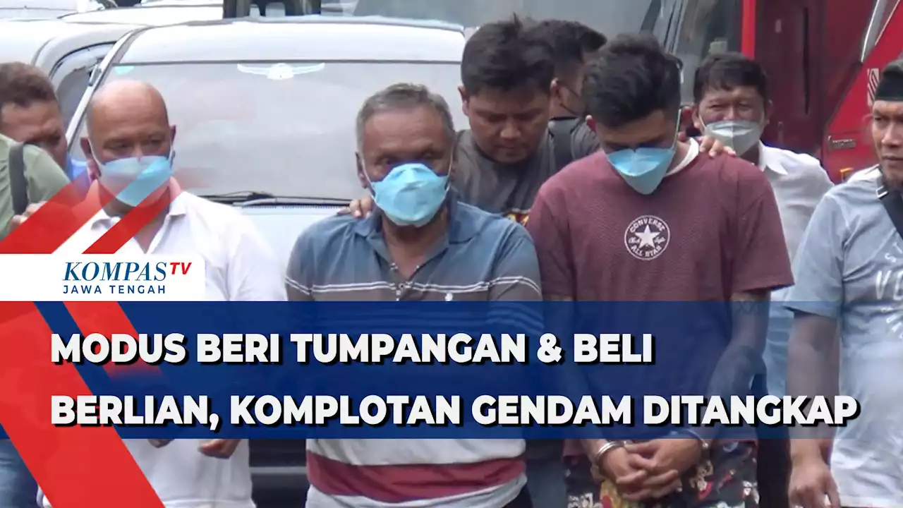 Modus Beri Tumpangan dan Beli Berlian, Komplotan Gendam Ditangkap