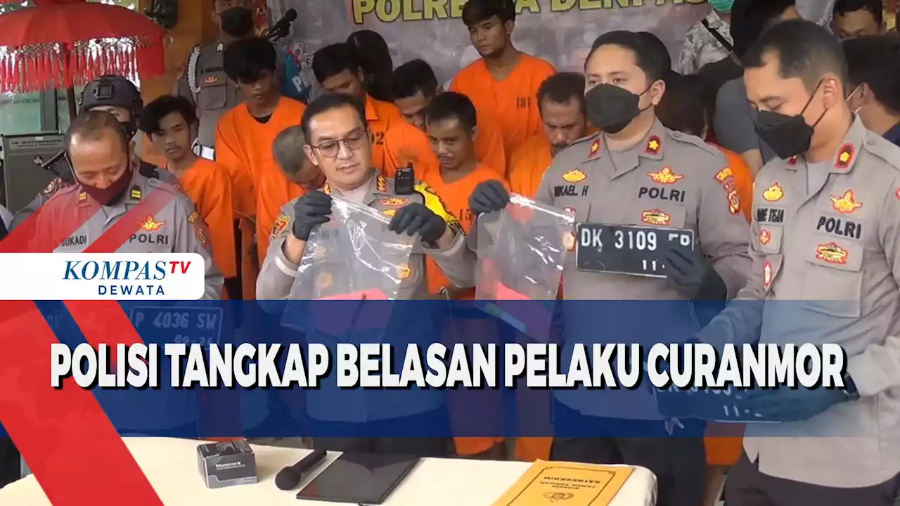 Polisi Tangkap Belasan Pelaku Curanmor