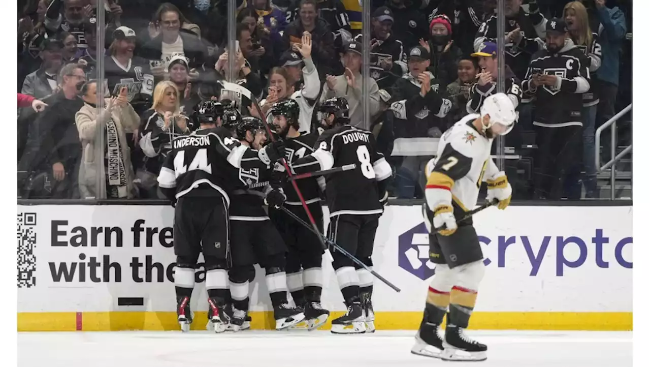 Surging Kings outlast Golden Knights in Pacific showdown