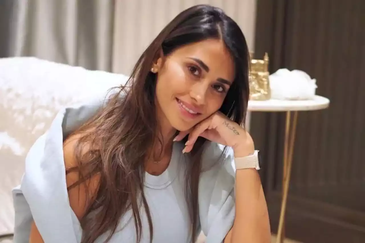 Antonela Roccuzzo subió una foto vestida con los colores de la Argentina que revolucionó Instagram