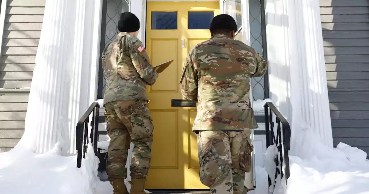 National Guard checks homes in Buffalo for victims of New York's deadliest winter storm in decades